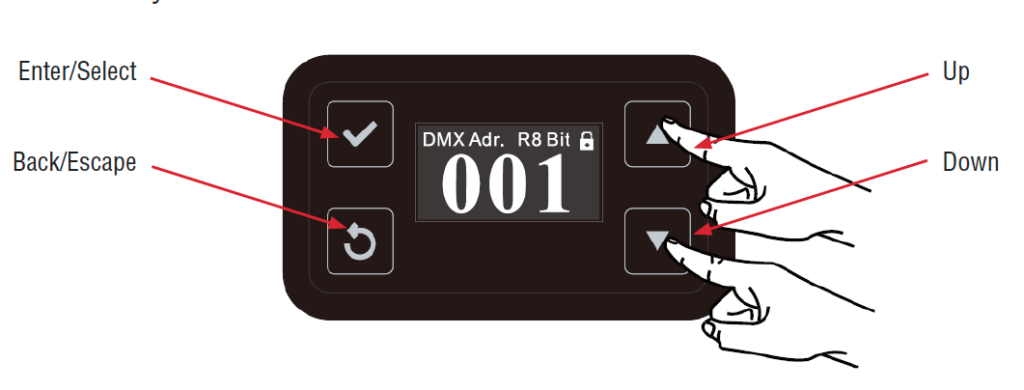 Hydra AIP-200 rear control panel diagram