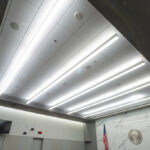 Sound masking and speech privacy system in courtroom