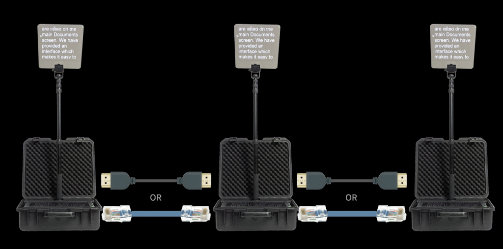 Daisy chained TP-800 diagram