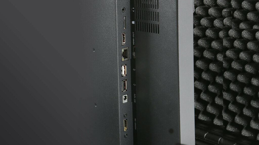 Datavideo TP-800 integrated connectivity ports