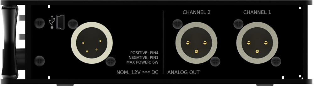 CEDAR Audio DNS 2 right connectors diagram