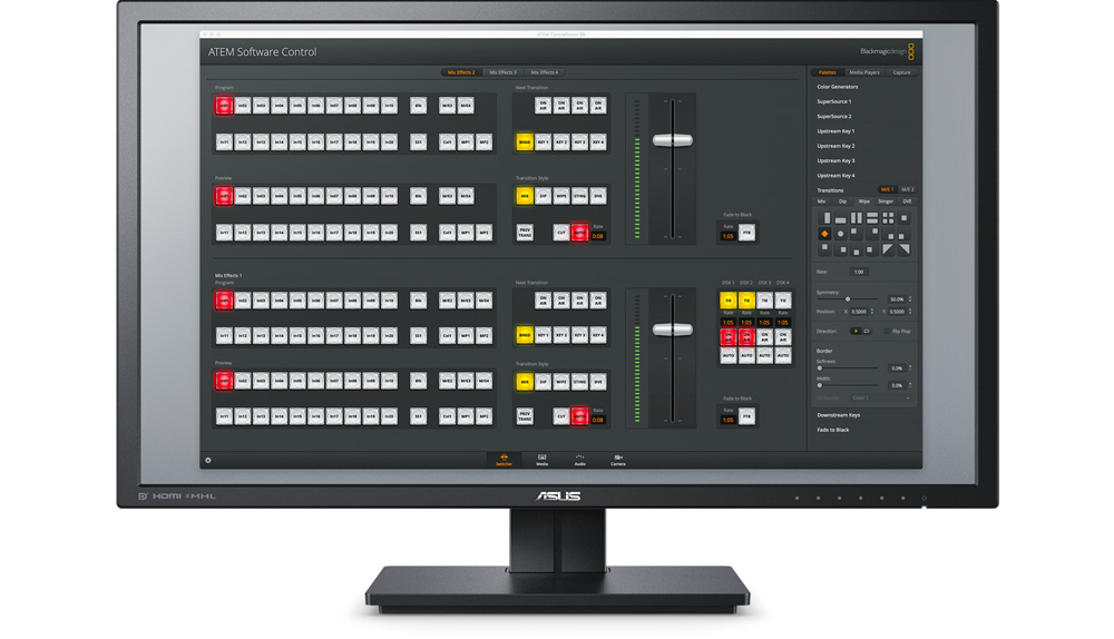 ATEM System Control Panel