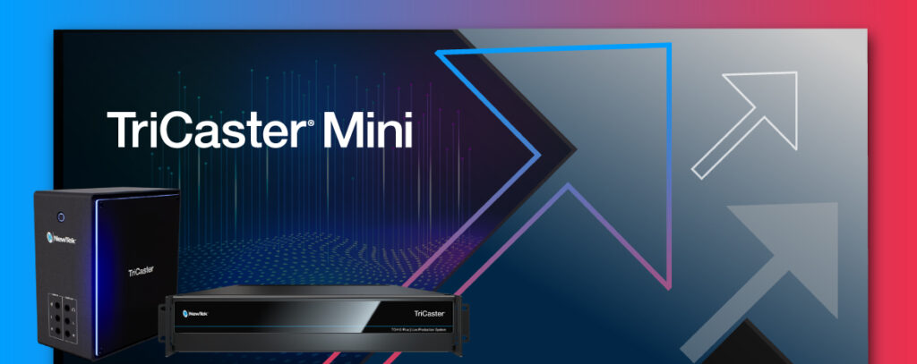 NewTek TriCaster Mini trade-up, trade-in program banner