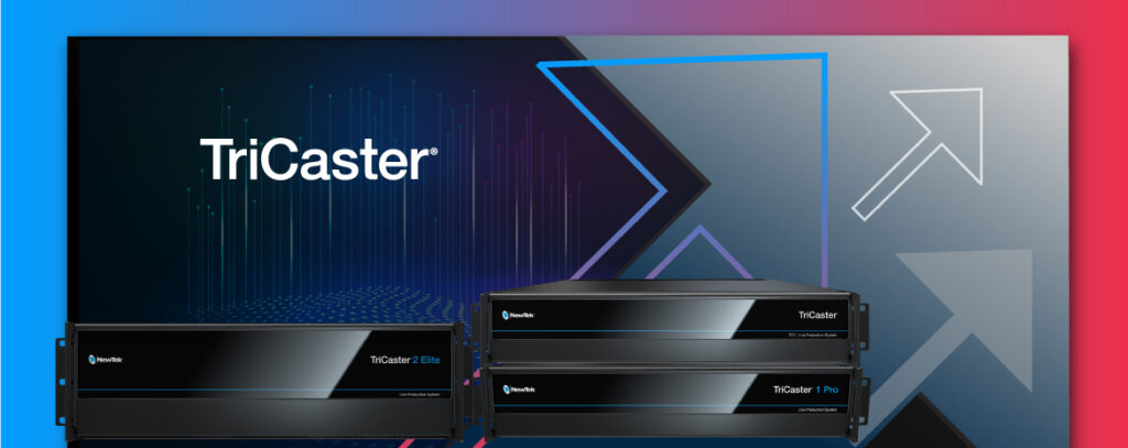 NewTek TriCaster trade-up, trade-in program banner