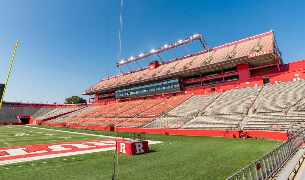 West zone suites and bleachers