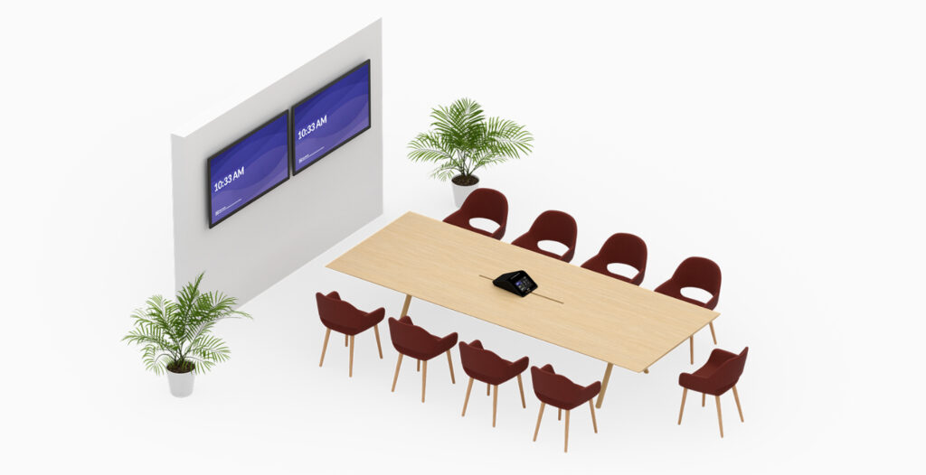 Large conference room configuration