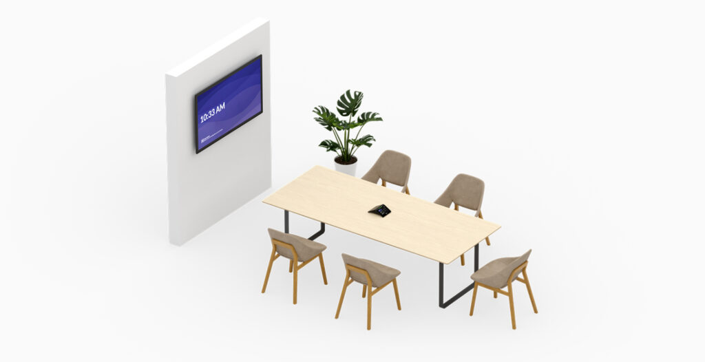 Medium-sized conference room configuration