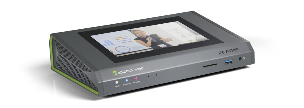 Pearl Mini three quarters front view.